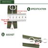 5# Double-Slider Open-End Metal Zipper, 60–150 cm view 4