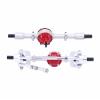 MGHGFYTAS RC Driveshaft Compatible with Arrma KRATON 6S 1/8 RC Car, Metal Front and Rear CVD Driveshafts with Cups view 1