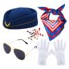 Xinhuju Flight Attendant Costume Accessory Set view 1