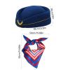 Xinhuju Flight Attendant Costume Accessory Set view 4
