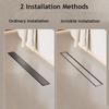 FCS 40 cm Stainless Steel Invisible Linear Shower Drain view 4