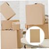 SEWACC 10 Sheets of Corrugated Cardboard, Thickened Paperboard for 3D Crafts and Shipping Protection view 2