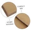 SEWACC 10 Sheets of Corrugated Cardboard, Thickened Paperboard for 3D Crafts and Shipping Protection view 4