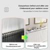 Indoor Radiator Shelf, No Drilling Required, White Aluminum view 3