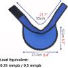Generic Lead Apron with X-Ray Thyroid Shield Collar, 0.35 mmPb/0.5 mmPb view 3