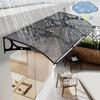 Door Canopy with Side Panel, Large Gutter, 24 x 157 in view 1