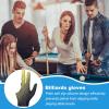 Professional Three-Finger Billiards Gloves view 2