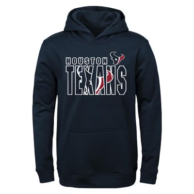 Outerstuff NFL Youth Hoodie, Houston Texans Navy, Size 8