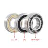 1-Piece 15 x 35 x 11 mm Deep Groove Ball Bearing view 2