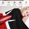CustonCares Kenya Flag Fleece Blanket, 127 x 152.4 cm, Cozy Flannel Throw for Kids, Babies and Adults view 4