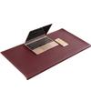 Smooth-Gliding Mouse and Keyboard Desk Mat, Waterproof, Heat-Resistant PU Leather Desk Protector, 2.0 mm view 1