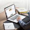 Smooth-Gliding Mouse and Keyboard Desk Mat, Waterproof, Heat-Resistant PU Leather Desk Protector, 2.0 mm view 2
