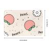 chenfandi Peachy Cutie Doormat, 40 x 60 cm, Non-Slip, Indoor and Outdoor view 3