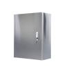 Weatherproof Enclosure for Solar PV Combiner and Power Distributor, 304 Stainless Steel Junction Box with Galvanized Plate for Pool Applications view 1