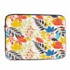 Nicokee Laptop Sleeve, 15.4-Inch, Autumn Leaves, Yellow and Multicolor view 1