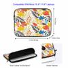 Nicokee Laptop Sleeve, 15.4-Inch, Autumn Leaves, Yellow and Multicolor view 3