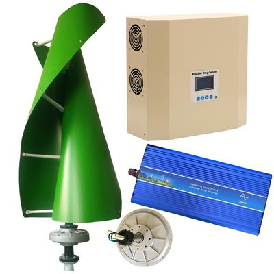 2000W Complete Vertical Wind Turbine with Charge Controller and Inverter