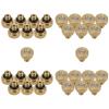 M METERXITY 30-Pack Brass Misting Nozzles, 0.02" (0.5 mm) Orifice, O-Ring view 1