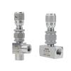 PHNOITPQ G 1/8", 1/4", 3/8", NPT 1/2" 304 Stainless Steel Needle Valve, Micro-Dosing Flow Control Valve for Water and Gas (G Thread, Standard Precision, Straight, 1/8 Inch) view 1
