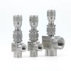 PHNOITPQ G 1/8", 1/4", 3/8", NPT 1/2" 304 Stainless Steel Needle Valve, Micro-Dosing Flow Control Valve for Water and Gas (G Thread, Standard Precision, Straight, 1/8 Inch) view 3