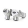 PHNOITPQ G 1/8", 1/4", 3/8", NPT 1/2" 304 Stainless Steel Needle Valve, Micro-Dosing Flow Control Valve for Water and Gas (G Thread, Standard Precision, Straight, 1/8 Inch) view 4