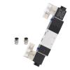 PHNOITPQ 4V220-08 5-Way 2-Position 1/4-Inch Pneumatic Solenoid Valve, AC110V view 2