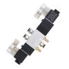 PHNOITPQ 4V220-08 5-Way 2-Position 1/4-Inch Pneumatic Solenoid Valve, AC110V view 4