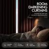 ANRODUO Velvet Blackout Curtains, 239 cm Long, Thermal Insulated, Noise-Reducing, 2-Piece Set view 3