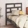 Higsose Gray Solid Pine Wood Headboard 96 x 4 x 100 cm view 3