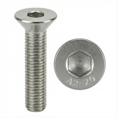 ProRaje A2-70 Stainless Steel Countersunk Socket Head Screws M8 x 90 mm, 100-Pack