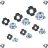 Zinc-Plated Steel Tee Nuts, Similar to DIN 6930, M10 x 13, 50 Pieces view 1