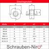 Zinc-Plated Steel Tee Nuts, Similar to DIN 6930, M10 x 13, 50 Pieces view 3