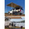Vehicle Side Awning for Overland Trips with Retractable Sunshade, Waterproof, Hardware Included view 3