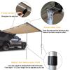 Vehicle Side Awning for Overland Trips with Retractable Sunshade, Waterproof, Hardware Included view 4