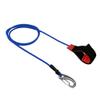 TGDGFKIAS Kayak Paddle Leash, Anti-Loss Coiled Lanyard with Carabiner, Black view 3
