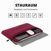 BAAGOAZ 11–13-Inch Laptop Sleeve for MacBook, Red view 2