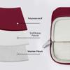 BAAGOAZ 11–13-Inch Laptop Sleeve for MacBook, Red view 3