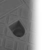 Plastic Vehicle Curb Ramp, High-Strength 13 cm Threshold Driveway Ramp, Spliceable Anti-Slip Slope Ramp Accessory (BLACK) view 2