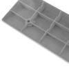 Plastic Vehicle Curb Ramp, High-Strength 13 cm Threshold Driveway Ramp, Spliceable Anti-Slip Slope Ramp Accessory (BLACK) view 3