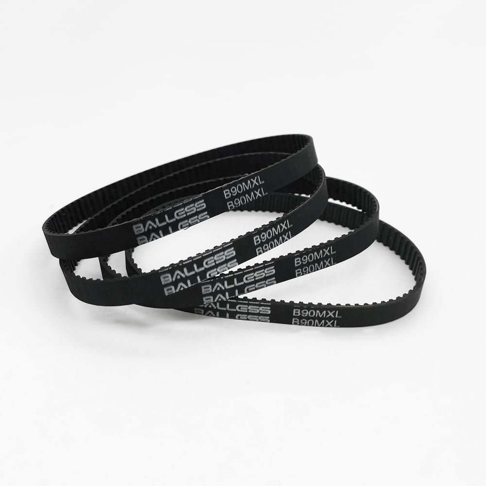1 MXL Closed-Loop Rubber Trapezoidal-Tooth Synchronous Belt B487MXL–B1088MXL, 3/4/6/10/12/15 mm Wide (B805MXL, 1 pc, 4 mm)