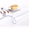 Transparent Table Protector with Rounded Edges, 2 mm Thick, Soft Glass Table Cover (60 x 120 cm) view 4