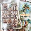 Ta Merry Paris Attractions Scrapbook Sticker Set, 18 Sheets view 3