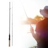 LSHIJI Portable Carbon Fishing Rod with Smooth Ceramic Guides, Curved Handle, 1.68 m view 2
