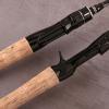 LSHIJI Portable Carbon Fishing Rod with Smooth Ceramic Guides, Curved Handle, 1.68 m view 4