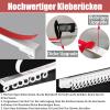 Self-Adhesive Curtain Track, Single-Track Ceiling-Mount Set, No Drilling, 410 cm view 2