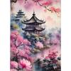 GDYEEH 5D Palace Diamond Painting Kit, Chinese-Style Architecture, 30 x 40 cm view 1