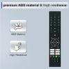 Replacement Remote Control RC45137T for Bush 43FT24CA, 40FT24CA, 32FT24CA, 32HT24CA, 24HT24CA Smart Full HD HDR10 LED TVs and Logik L32SHE22, with Tik Tok Button view 4