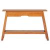 NQJIBUE Solid Mahogany Console Table 110 x 30 x 75 cm view 2