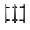 1 pc Black Carbon Steel Vintage Sliding Door Pull Handle view 3