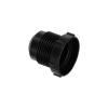 PATIKIL 3/4" Plastic Threaded Plugs, 12-Pack, 17/16-14 UNF Male Thread, 45° SAE Flare Pipe Fitting Valve Caps for AC Pipes, Gas Lines and Hydraulics, Black view 4